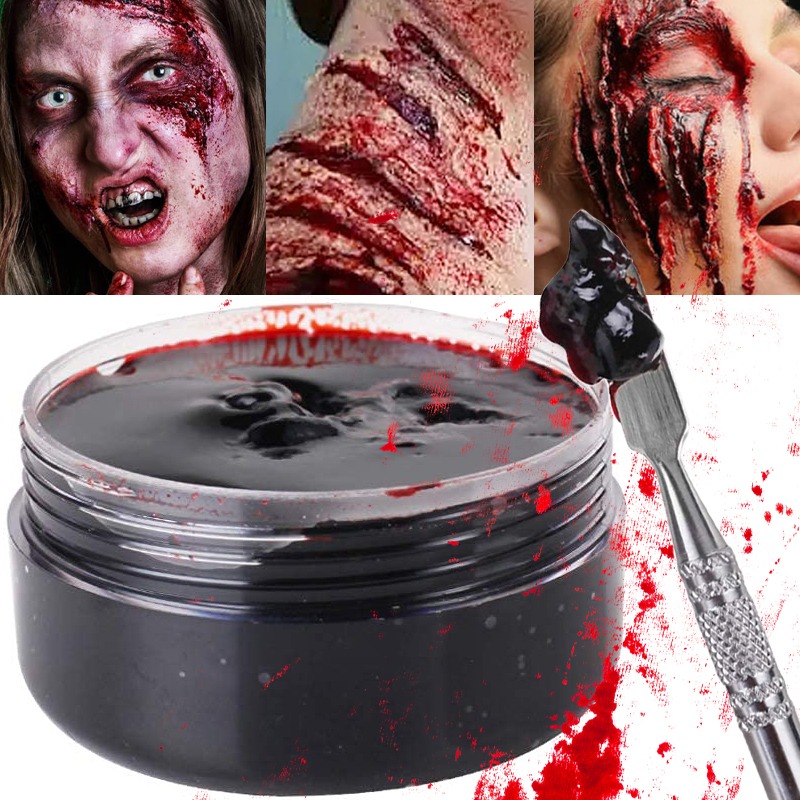 Cosplay Prop Paint - 1/3 قطعة هلام الدم هالوين طقم
