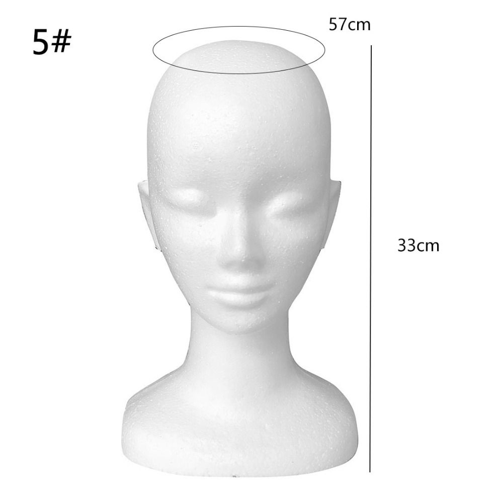 رأس عارضة أزياء نسائية جديد من - مراجعة Cosplay Prop Foam وسعره