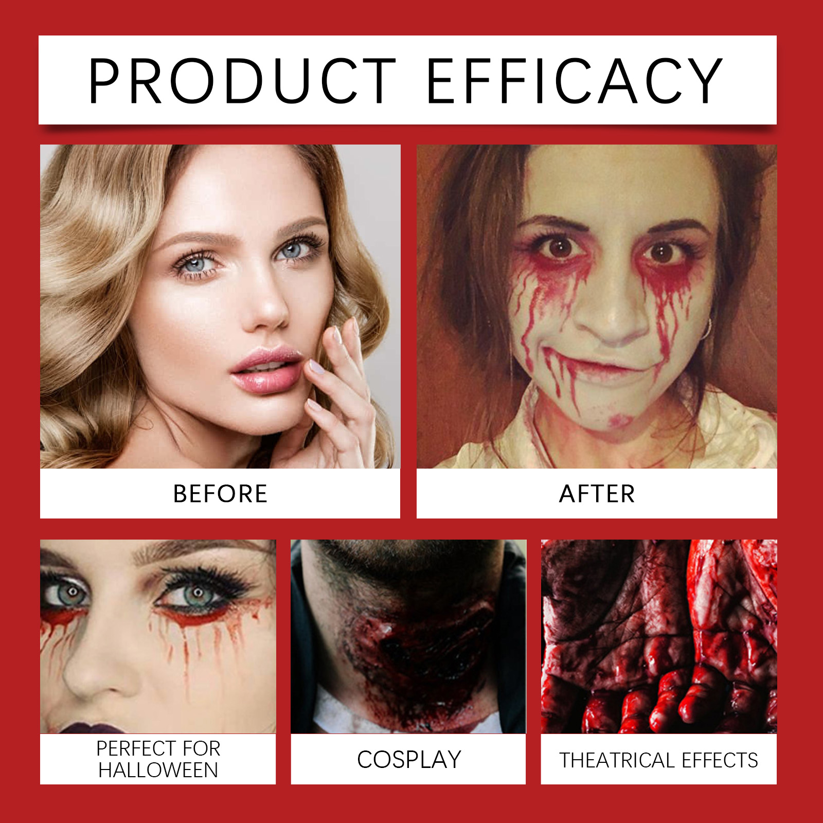 مجموعة احترافية لرش الدم المزي - مراجعة Cosplay Prop Paint وسعره