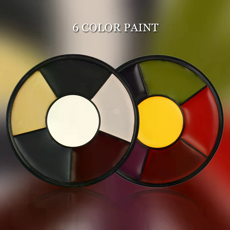 6 ألوان قابلة للذوبان في الماء - مراجعة Cosplay Prop Paint وسعره