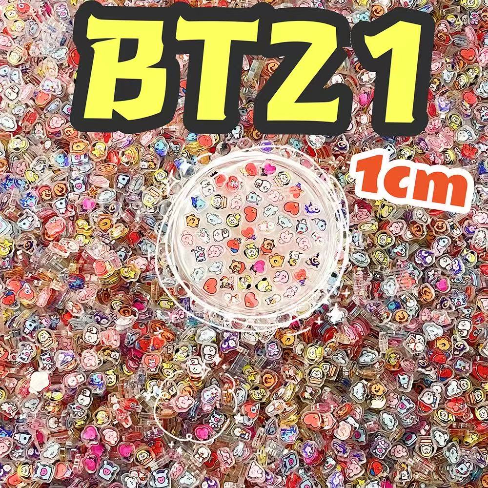100 قطعة من قطع الأكريليك BT21 - مراجعة Cosplay Prop Diy وسعره